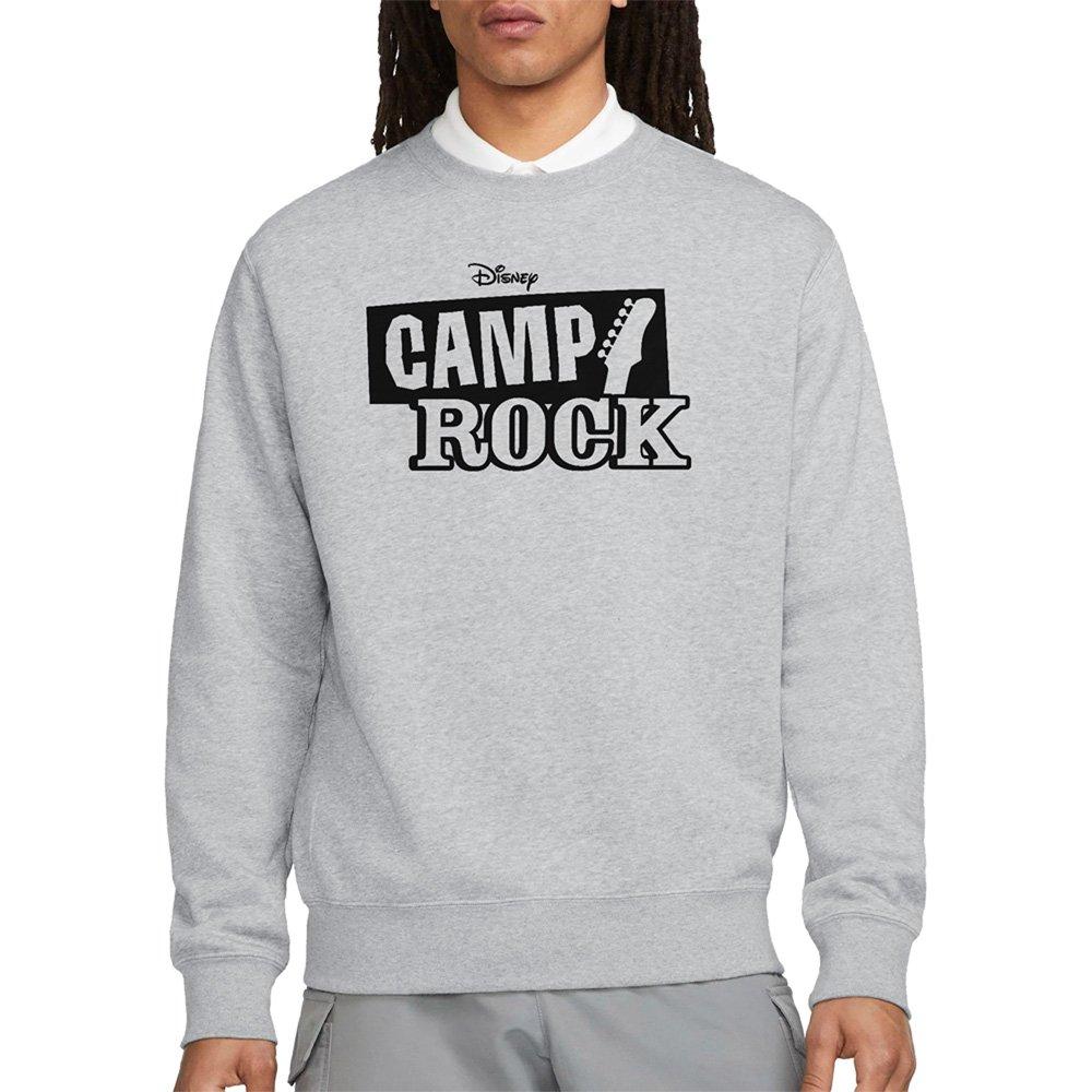 Light Grey - Disney - Camp Rock Mono Logo Sweatshirt Athletic Heather - 1