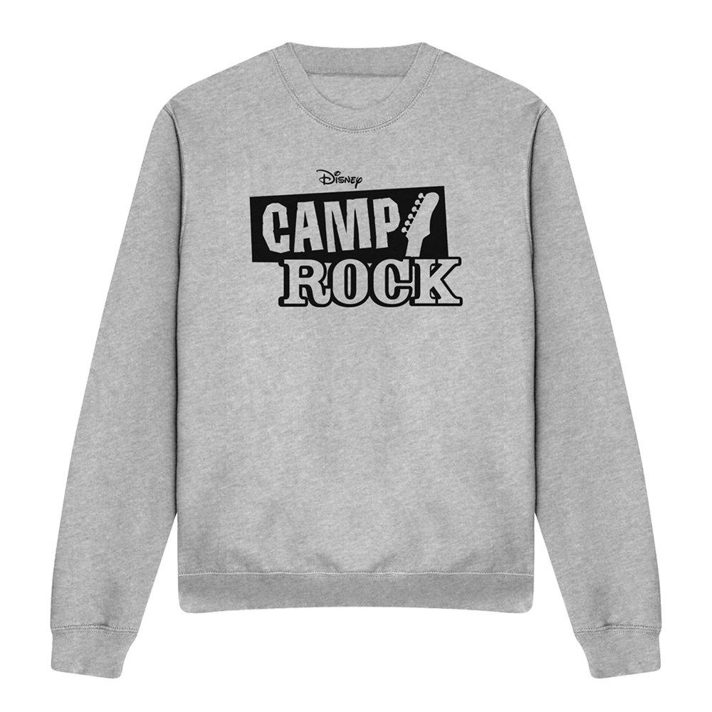 Light Grey - Disney - Camp Rock Mono Logo Sweatshirt Athletic Heather - 4