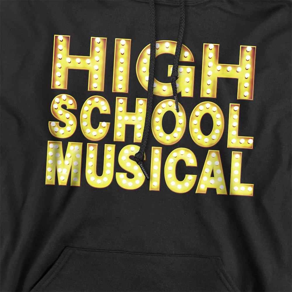 Black - Disney - High School Musical Logo Hoodie Black - 2