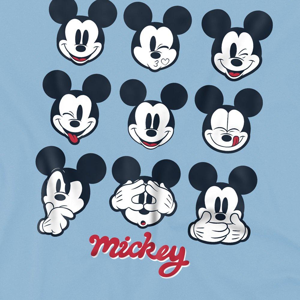 Light Blue - Disney - Faces Kids Sweatshirt Light Blue - 2