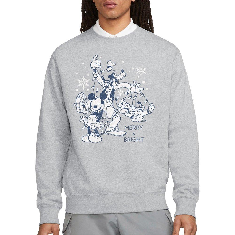 Light Grey - Disney - Mickey Mouse Vintage Merry Bright And Tied Up In - 1