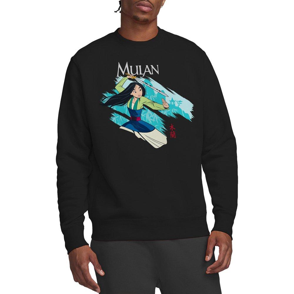Black - Disney - Mulan Sword in the Wind Sweatshirt Black - 1