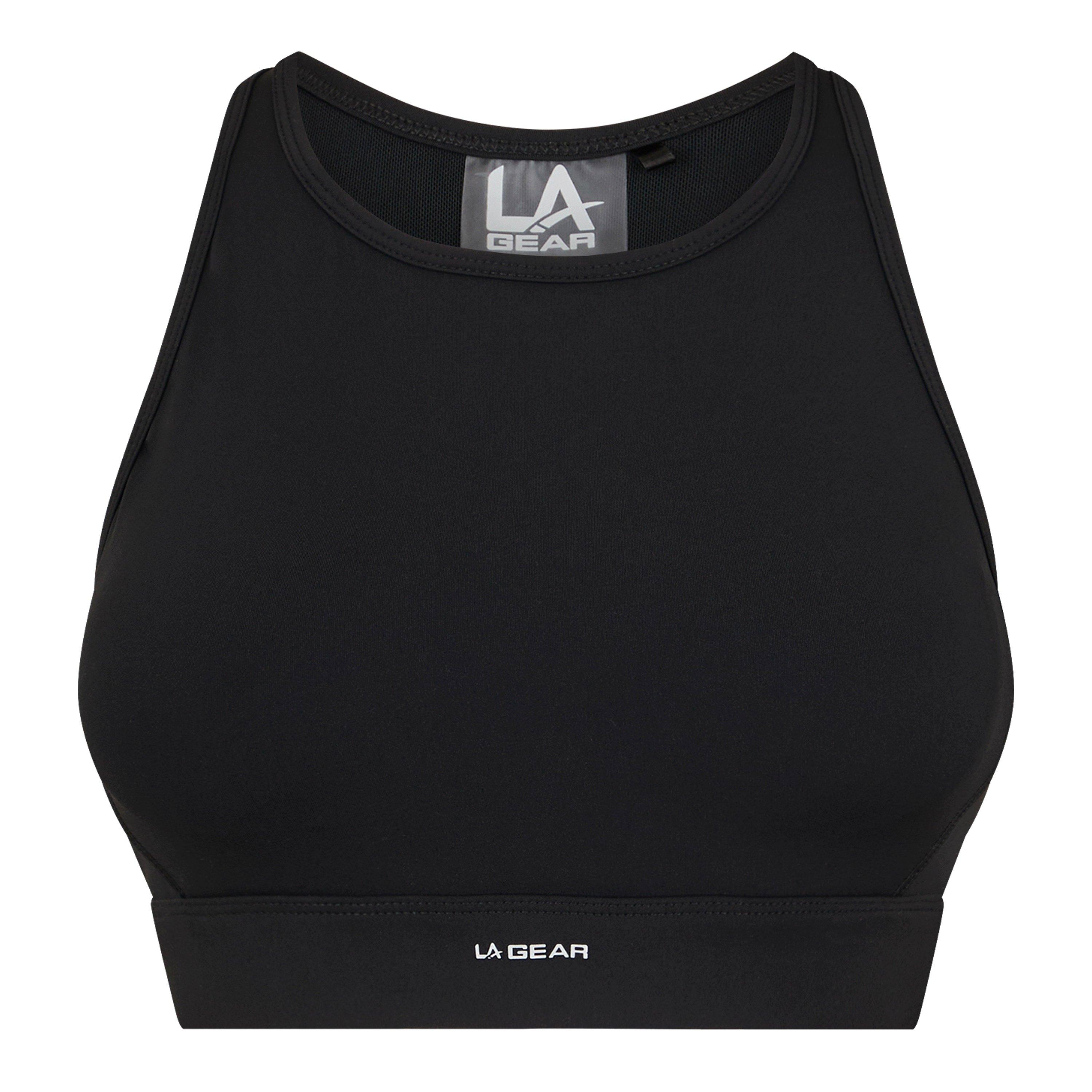 Preto - LA Gear - Medium Impact Sports Bra - 5