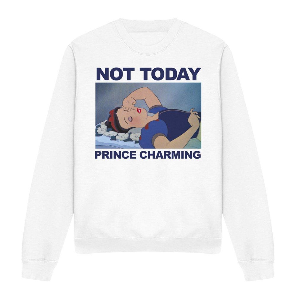 White - Disney - Snow White Not Today Sweatshirt White - 4