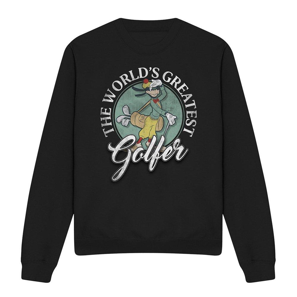 Black - Disney - Mickey & Friends Greatest Golfer Goofy Dad Sweatsh - 4