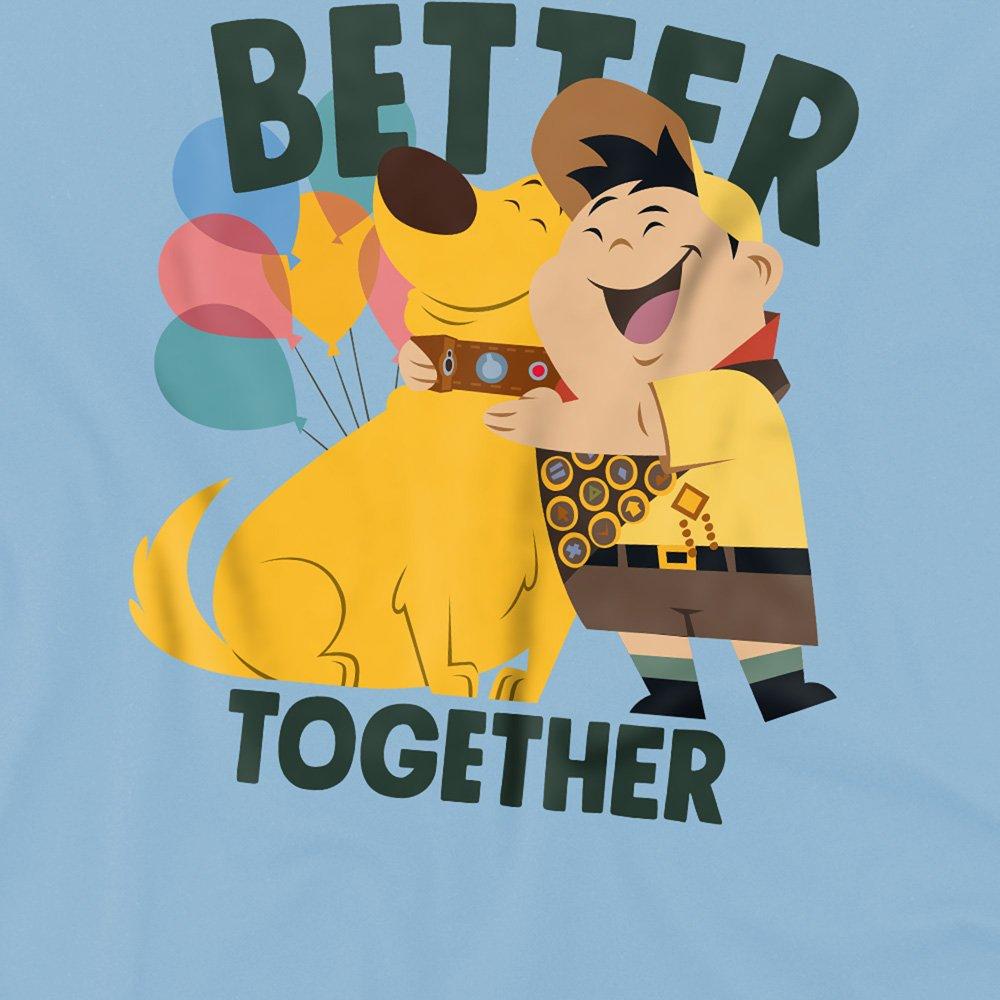 Light Blue - Disney - Russel And Dug Better Together Kids Sweatshirt Li - 2