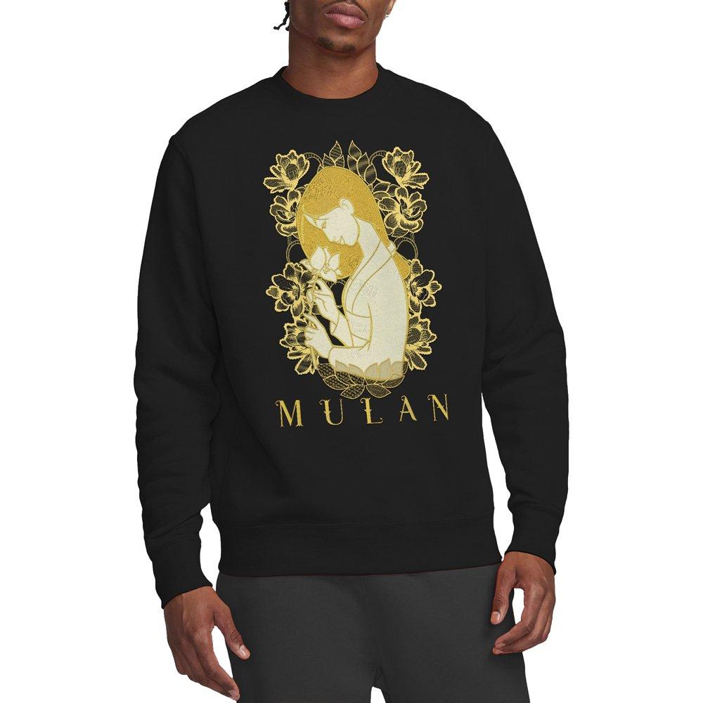 Black - Disney - Mulan Golden Garden Sweatshirt Black - 1