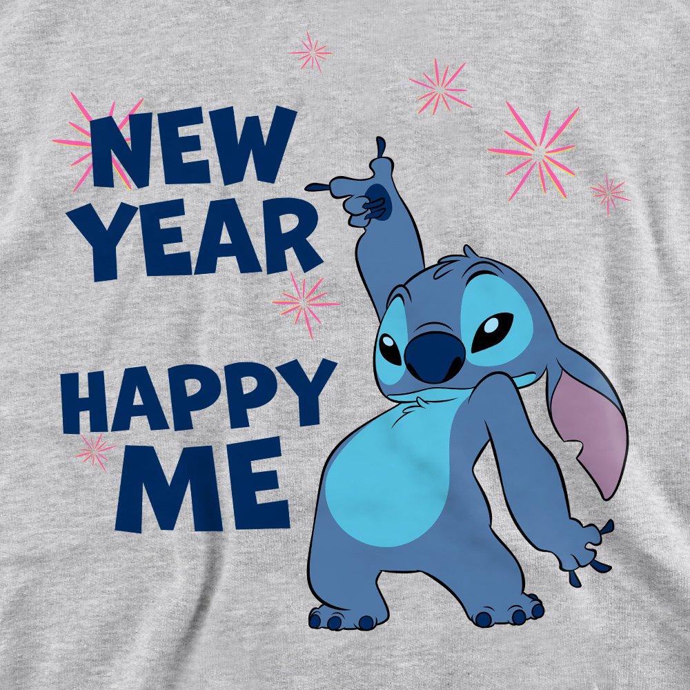 Light Grey - Disney - Lilo & Stitch New Year Happy Me Sweatshirt Light - 2