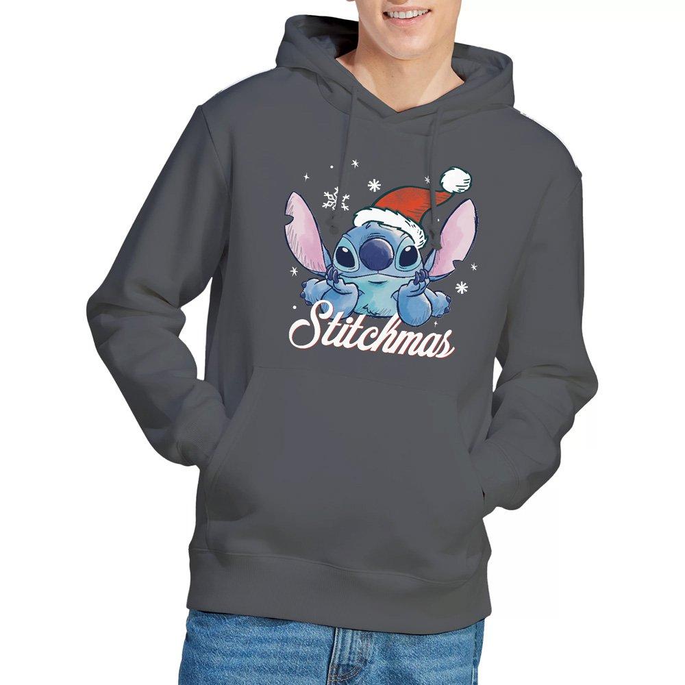 Charcoal - Disney - Lilo & Stitch A Stitchmas Christmas Hoodie Charcoa - 1