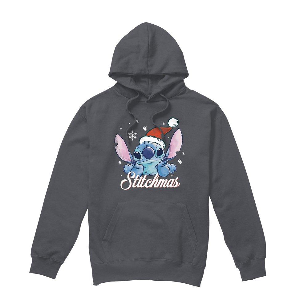 Charcoal - Disney - Lilo & Stitch A Stitchmas Christmas Hoodie Charcoa - 4