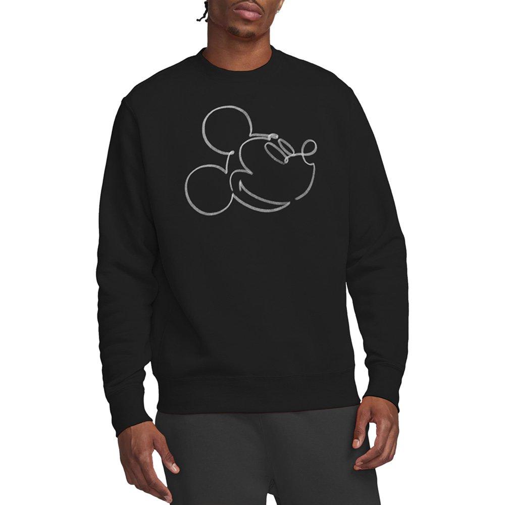 Black - Disney - Mickey Mono Sketch Sweatshirt Black - 1