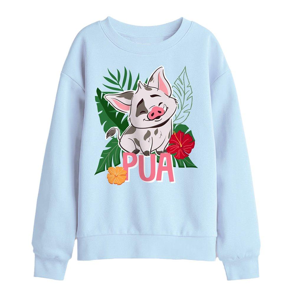 Light Blue - Disney - Moana 2 Pua Island Kids Sweatshirt Light Blue - 1