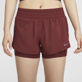 Nike Dri FIT One Womens 2 In 1 Performance Shorts