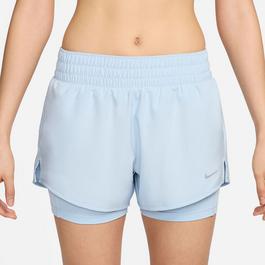 Nike Dri FIT One Womens 2 In 1 Performance Shorts