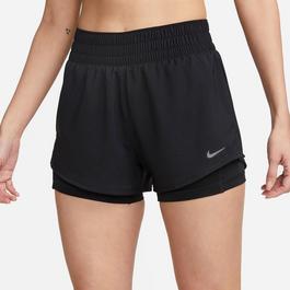 Nike Dri FIT One Womens 2 In 1 Performance Shorts