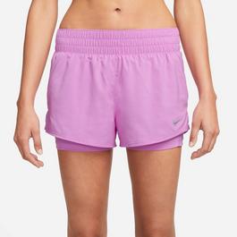 Nike Dri FIT One Womens 2 In 1 Performance Shorts