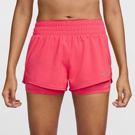 Nike Dri FIT One Womens 2 In 1 Performance Shorts