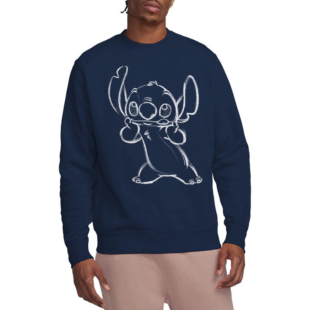 Navy - Disney - Lilo And Stitch Sketch Sweatshirt Navy - 1
