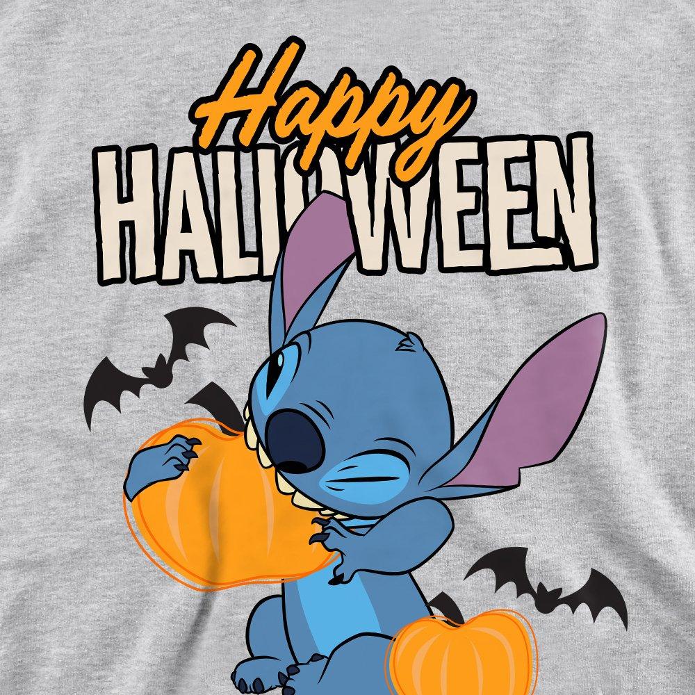 Light Grey - Disney - Lilo & Stitch Happy Halloween Sweatshirt Light Gre - 2