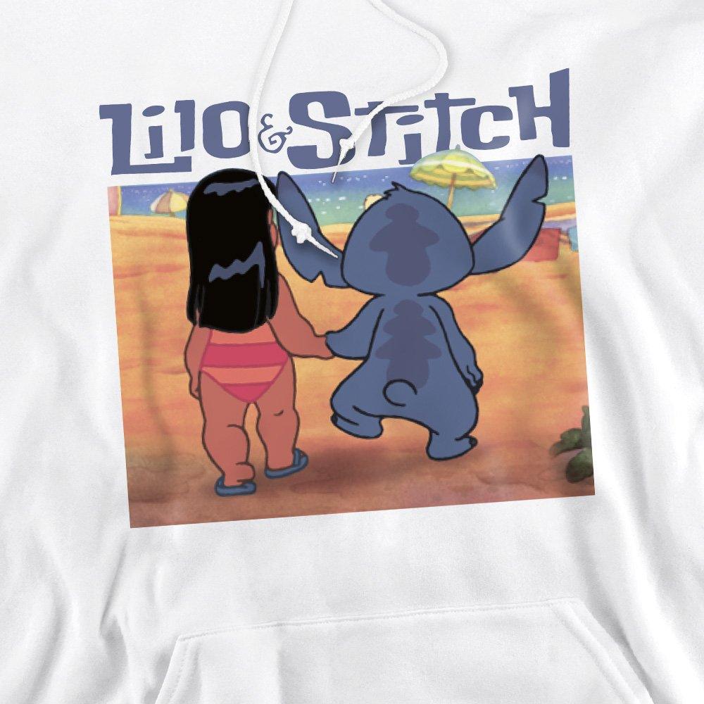 White - Disney - Lilo & Stitch Into the Sunset Hoodie White - 2
