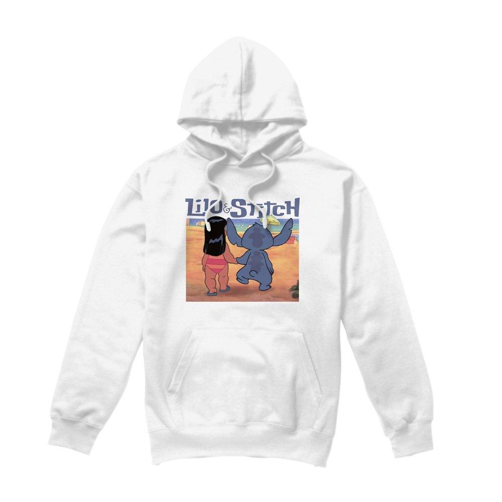 White - Disney - Lilo & Stitch Into the Sunset Hoodie White - 4