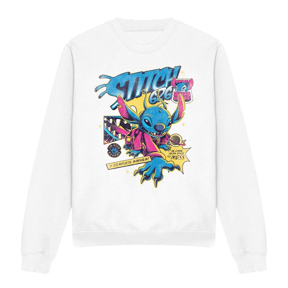 White - Disney - Lilo And Stitch 626 Comic Sweatshirt White - 4