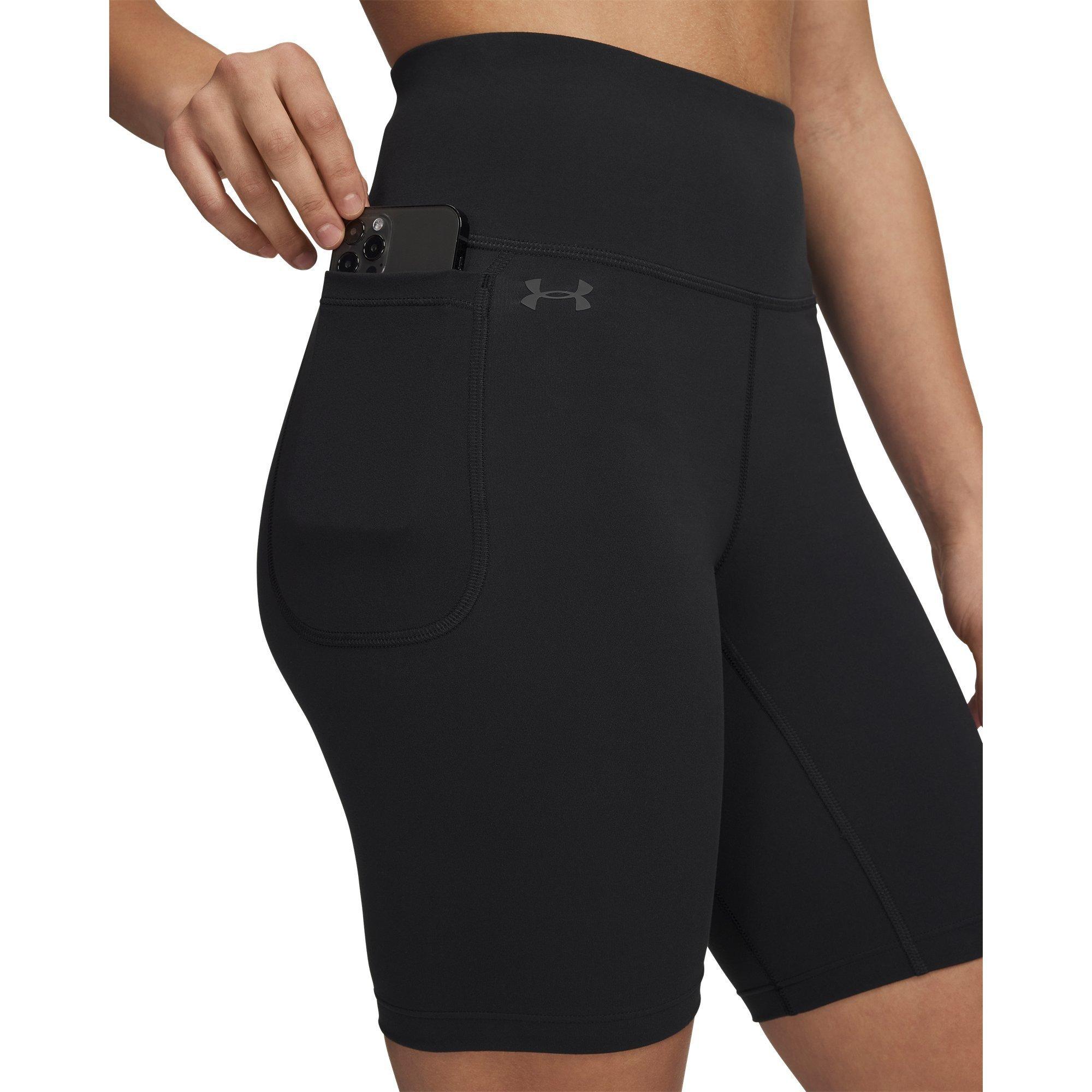 Black/J.Gray - Under Armour - Women's Motion Performance Gym Shorts - 6
