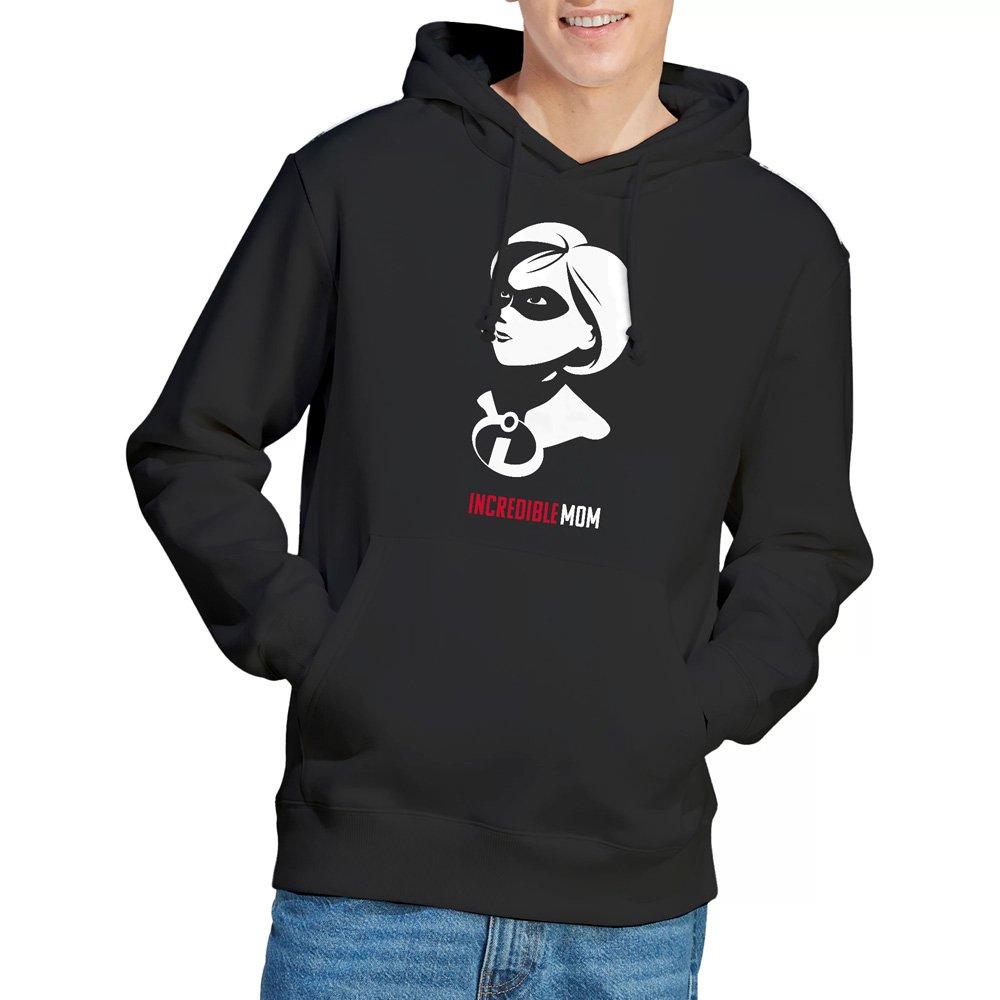 Black - Disney - The Incredibles Incredible Mom Mens Hoodie Black - 1