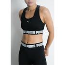 Schwarz - Puma - Strong Medium Impact Sports Bra Womens - 1
