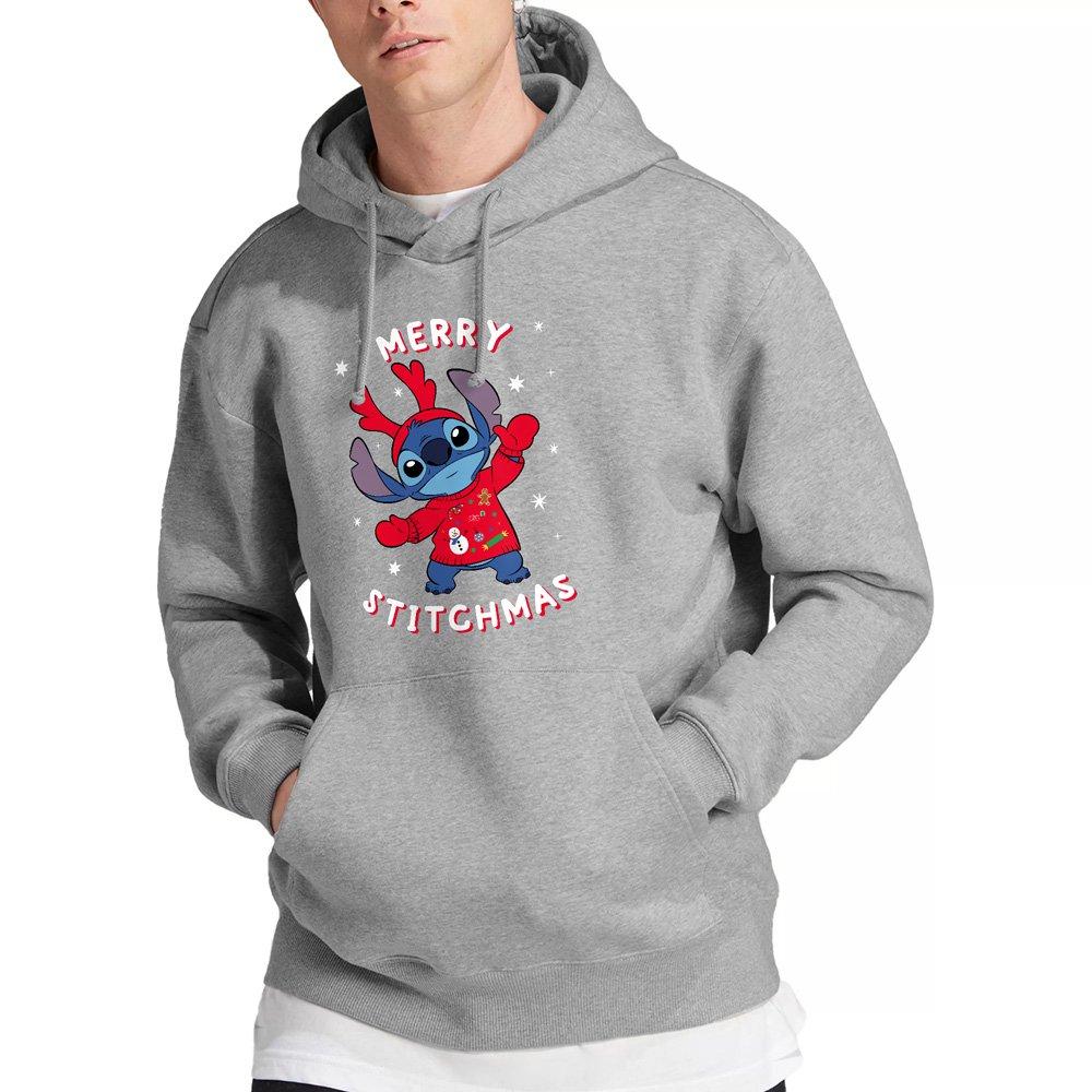 Light Grey - Disney - Lilo & Stitch Merry Stitchmas Christmas Sweater Ho - 1