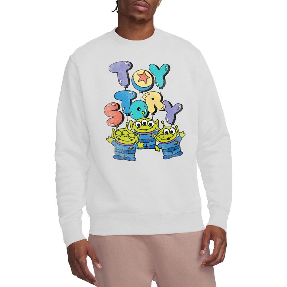White - Disney - Toy Story Alien Balloons Sweatshirt White - 1
