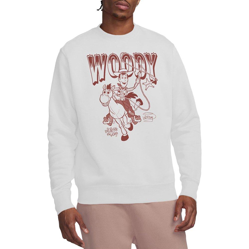 White - Disney - Toy Story Woody Bullseye Ride Sweatshirt White - 1