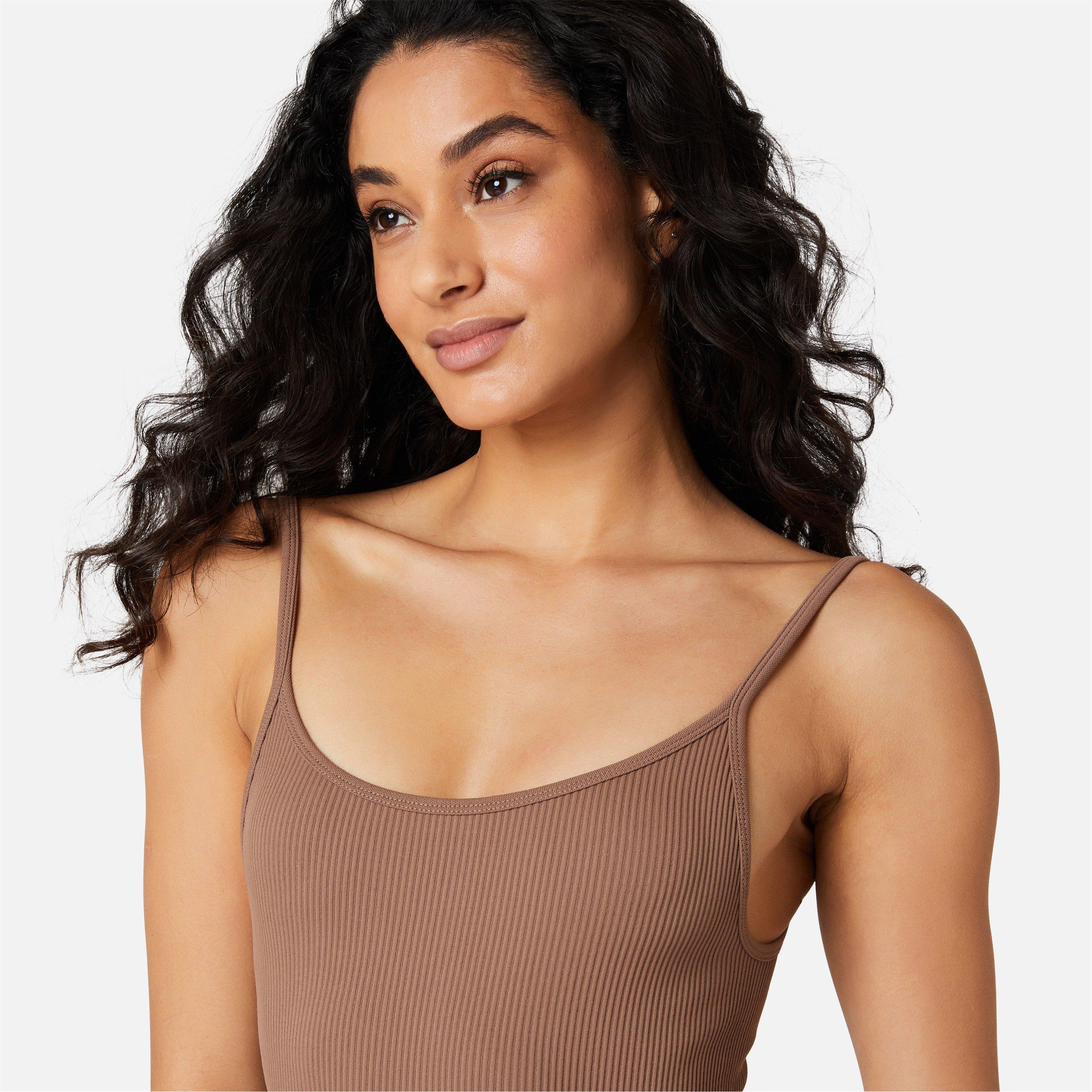 Tan - Miso - Seamless Short Unitard Womens - 3