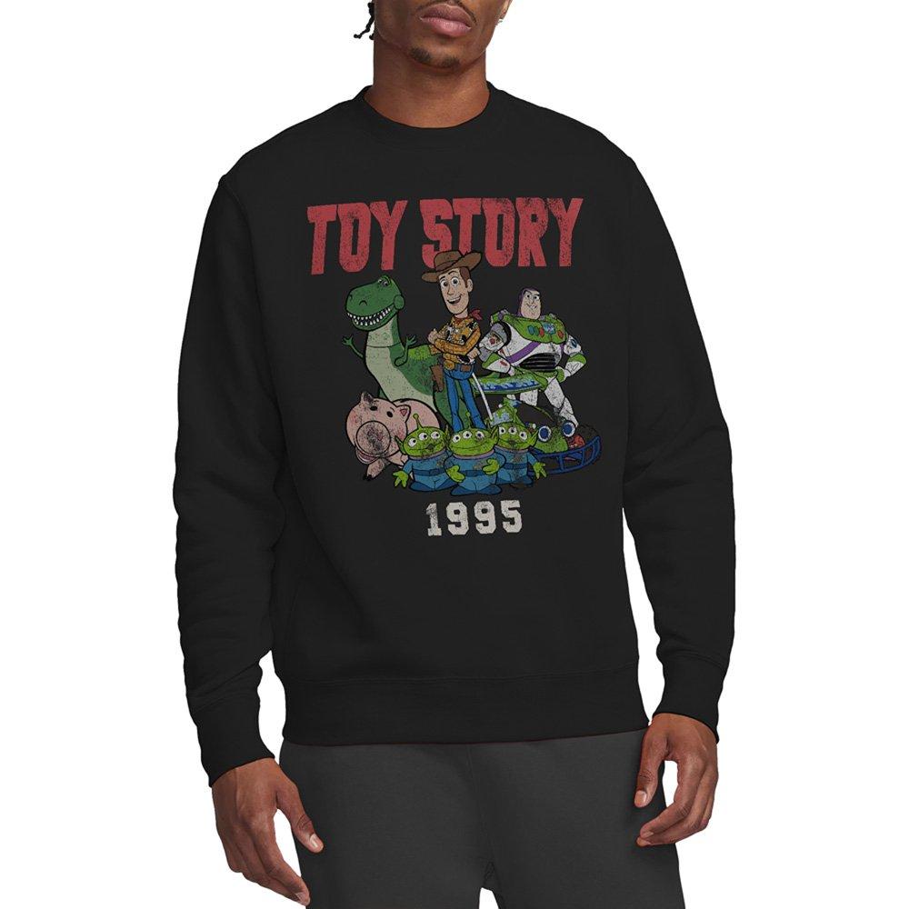 Black - Disney - Toy Story 1995 Retro Sweatshirt Black - 1