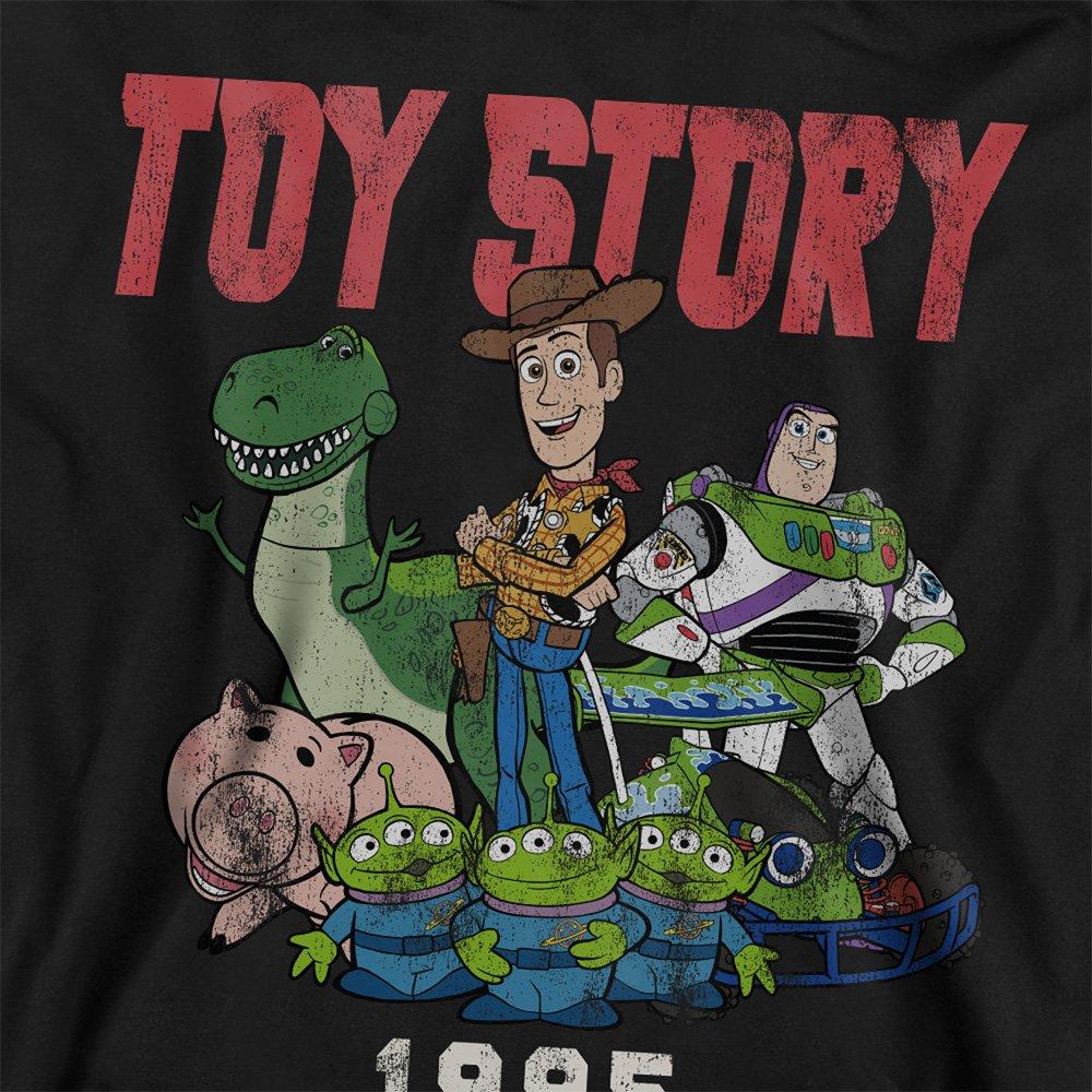 Black - Disney - Toy Story 1995 Retro Sweatshirt Black - 2