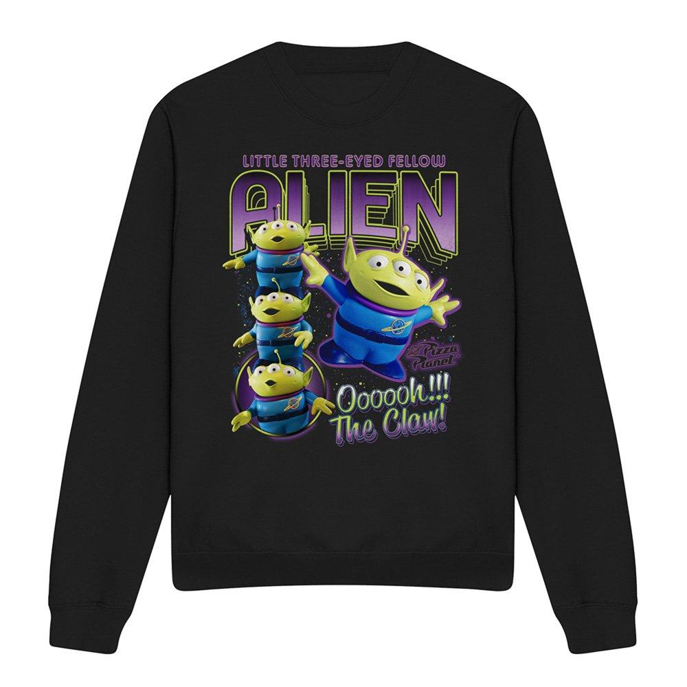Black - Disney - Toy Story Claw Alien Homage Sweatshirt Black - 4