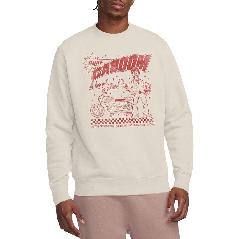 Beige - Disney - Toy Story Duke Caboom Retro Sweatshirt Natural - 1