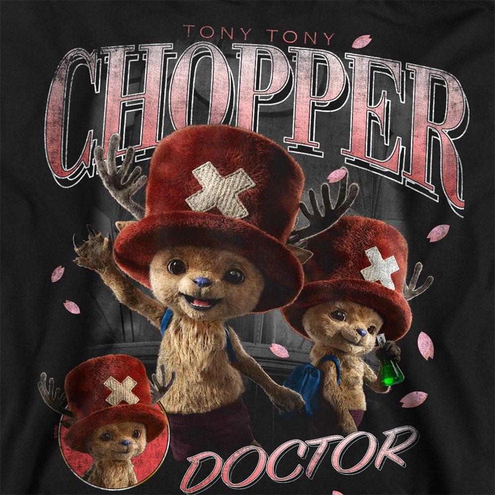 Black - One Piece - One Piece Chopper Homage Sweatshirt Black - 2