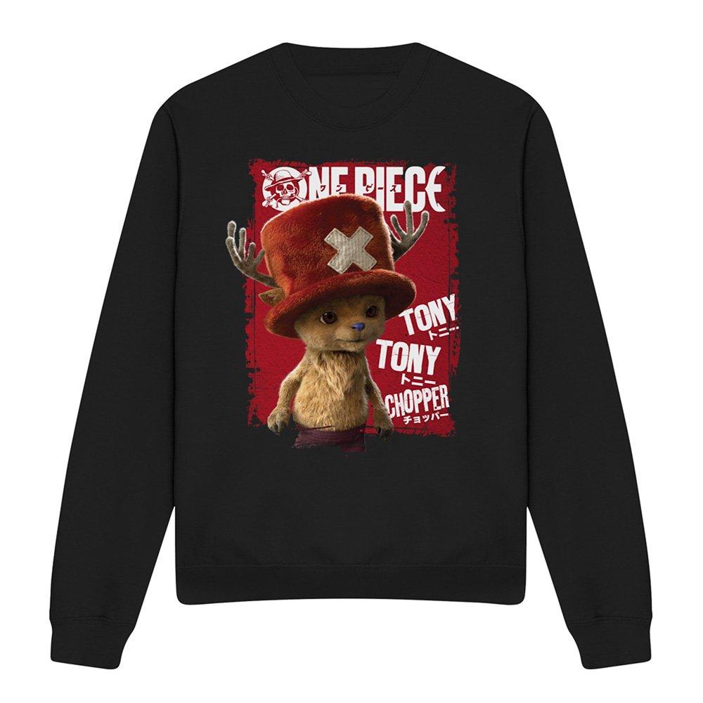 Black - One Piece - Chopper Select Screen Sweatshirt Black - 4