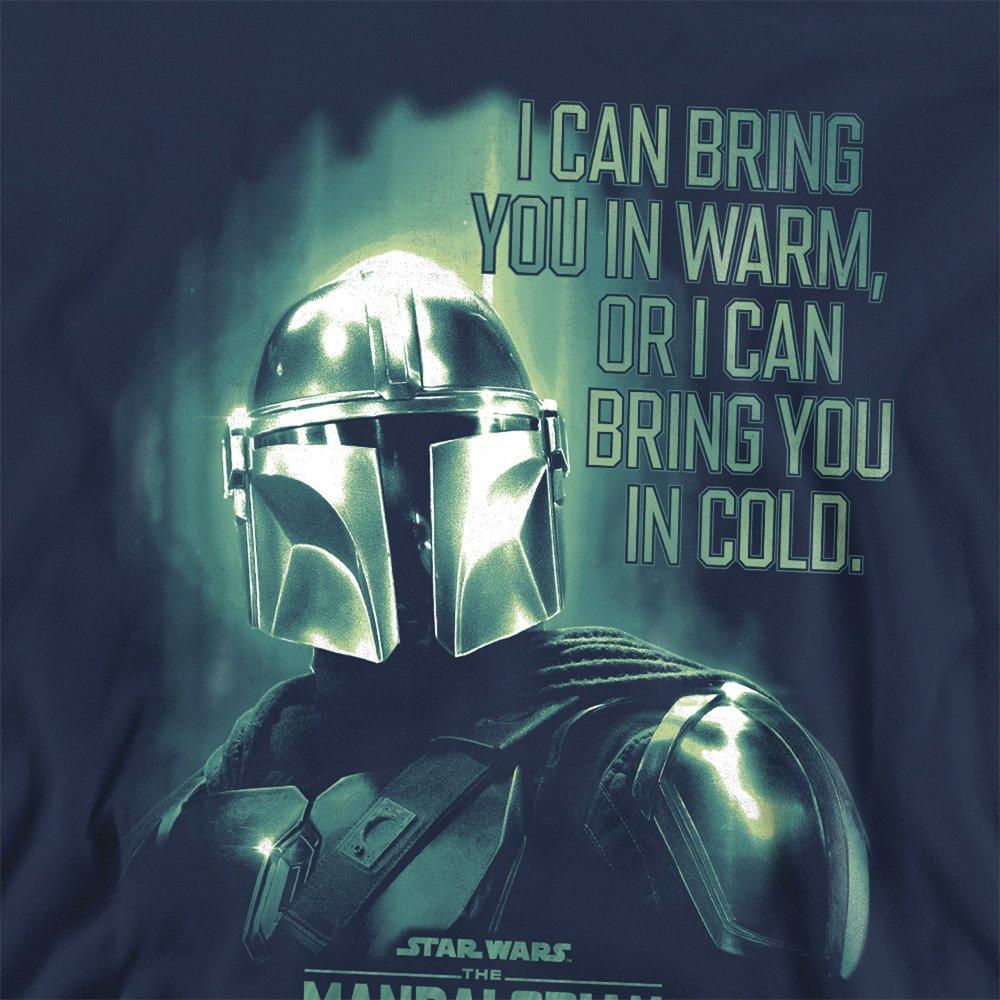 Navy - Star Wars - The Mandalorian Bring You In Cold Quote Sweatshirt - 2