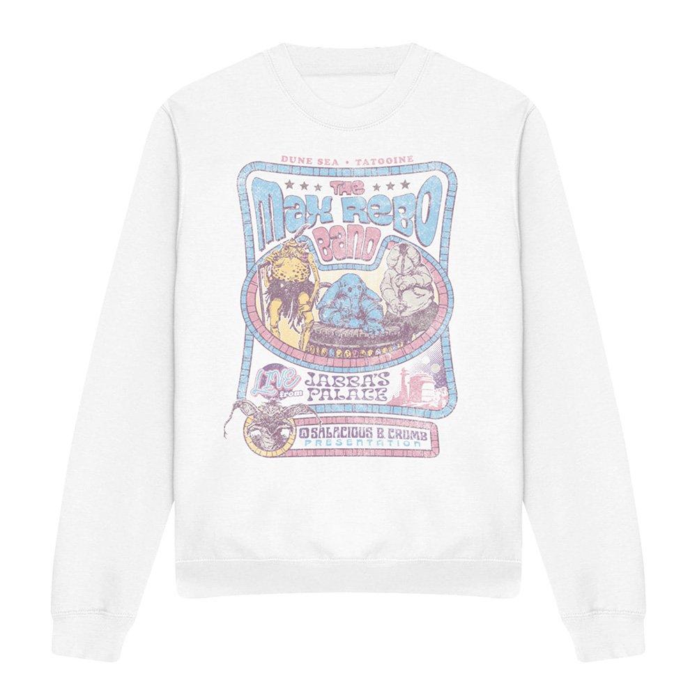 White - Star Wars - Rotj Max Rebo Band Sweatshirt White - 4