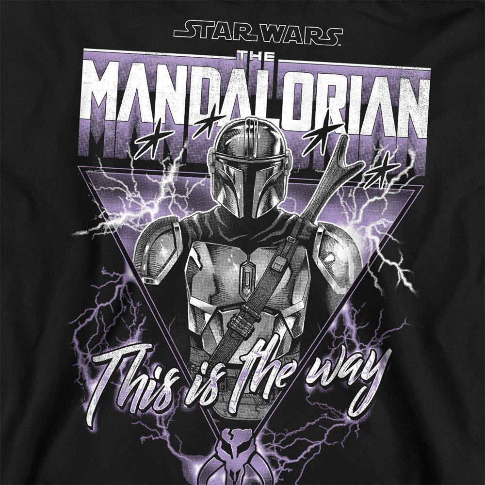 Black - Star Wars - The Mandalorian This Is The Way Heavy Metal Sweats - 2