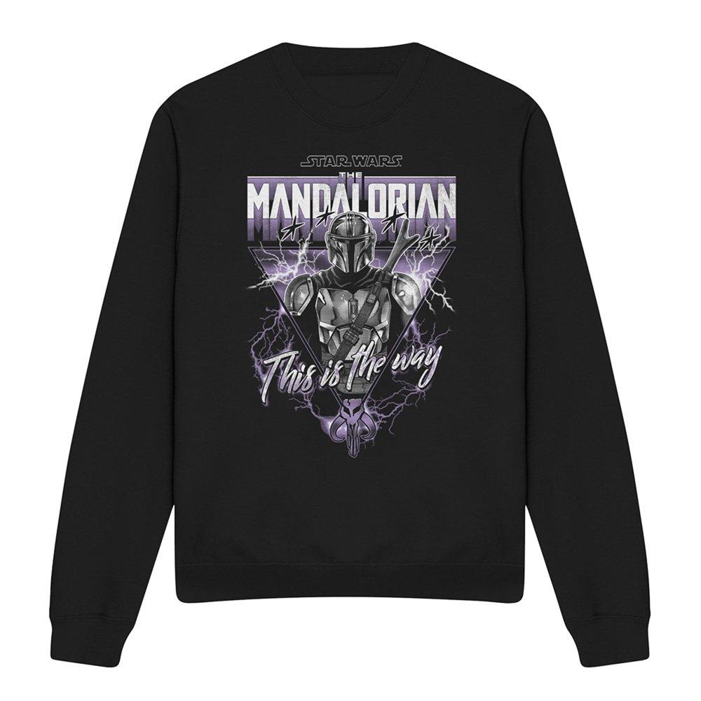 Black - Star Wars - The Mandalorian This Is The Way Heavy Metal Sweats - 4