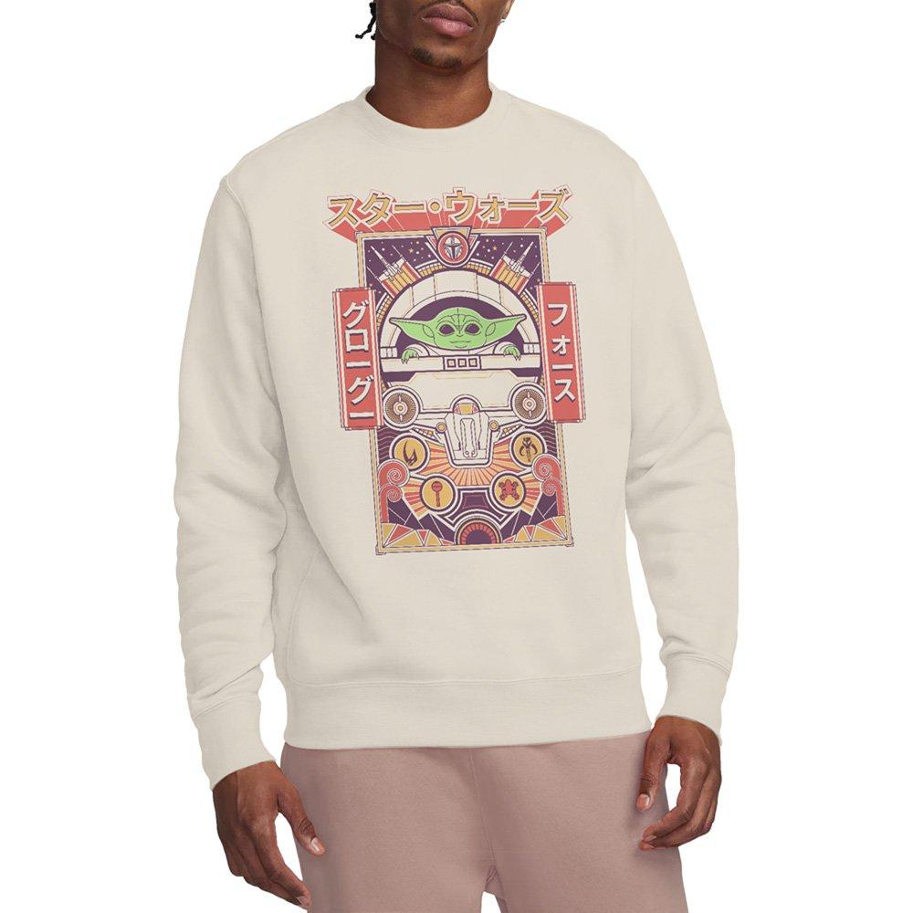 Beige - Star Wars - The Mandalorian Grogu The Force Japan Sweatshirt - 1