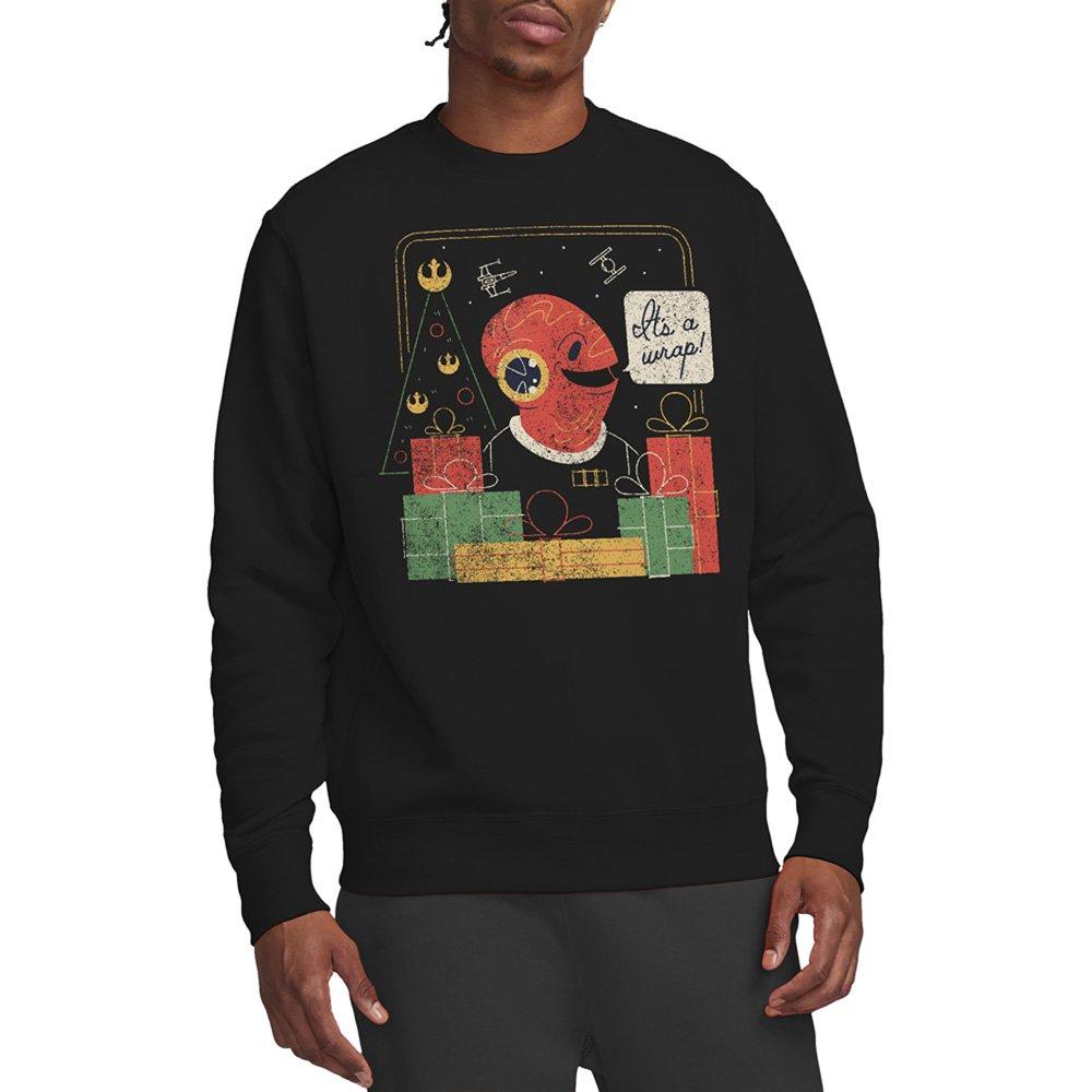 Black - Star Wars - Star Wars Retro Christmas Admiral Ackbar Wrap Trap - 1