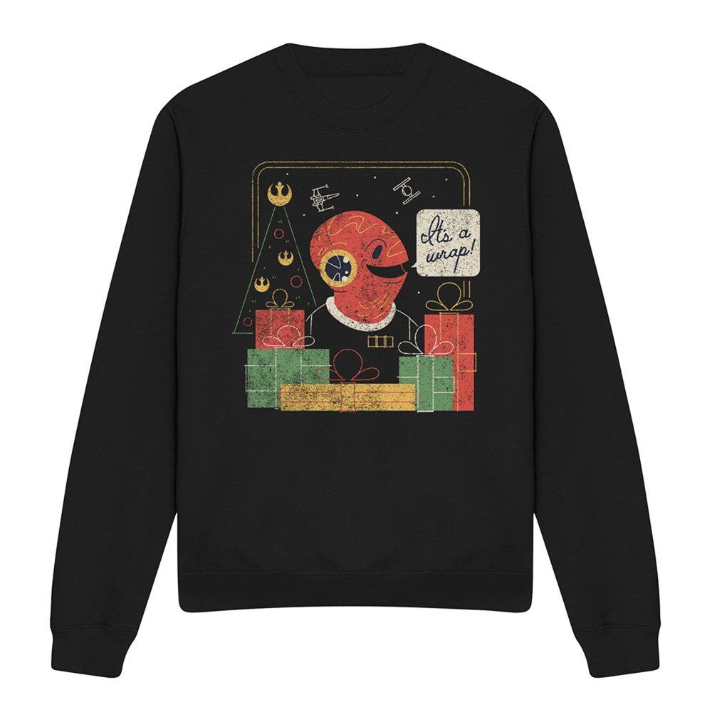 Black - Star Wars - Star Wars Retro Christmas Admiral Ackbar Wrap Trap - 4