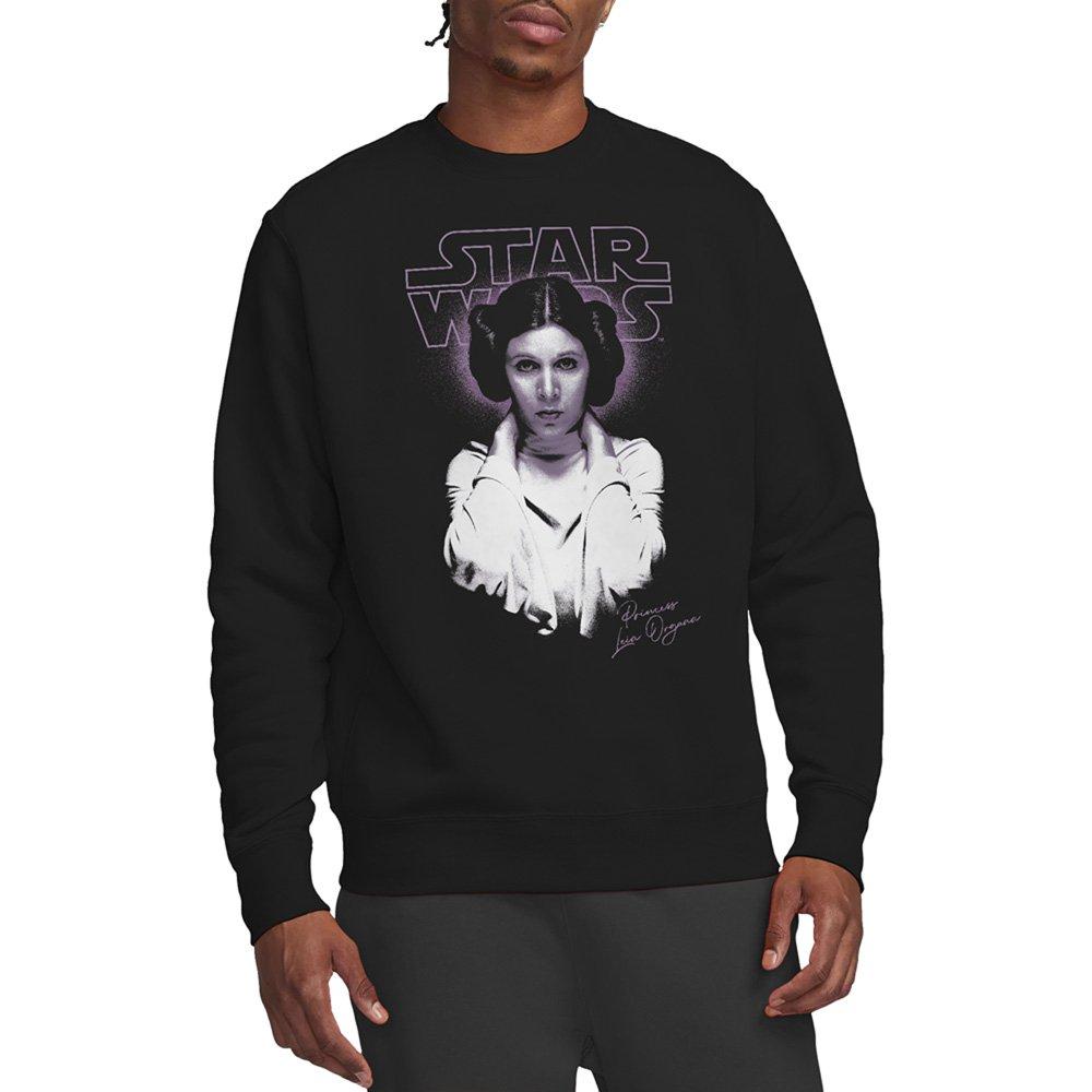 Black - Star Wars - Star Wars Princess Leia Street Portrait Sweatshirt - 1