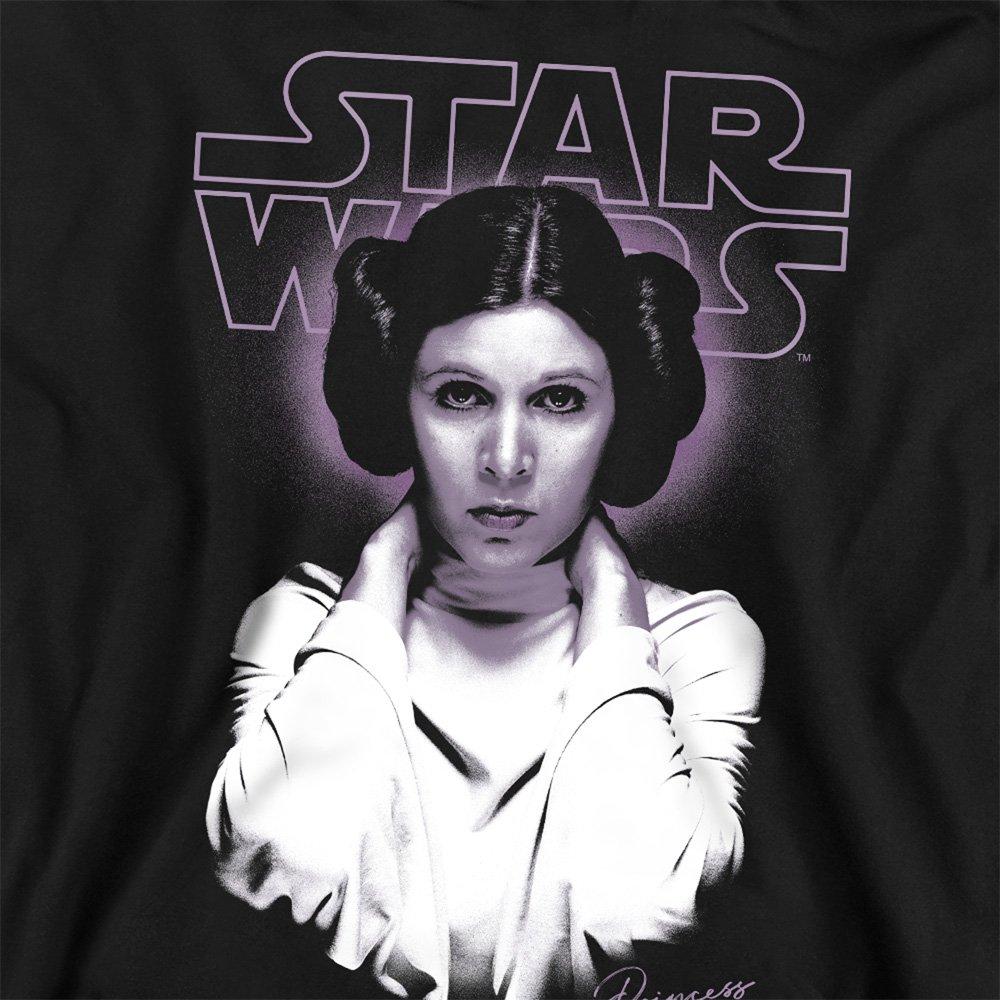 Black - Star Wars - Star Wars Princess Leia Street Portrait Sweatshirt - 2