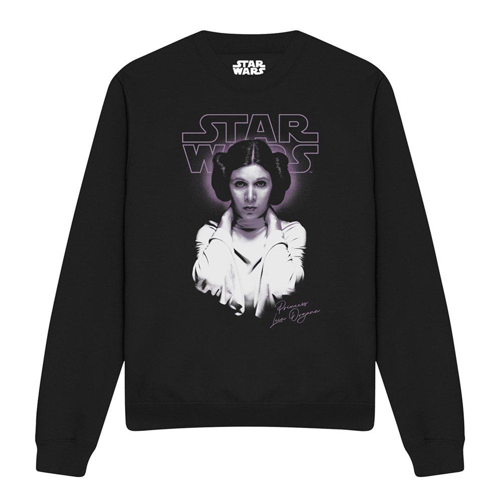 Black - Star Wars - Star Wars Princess Leia Street Portrait Sweatshirt - 4