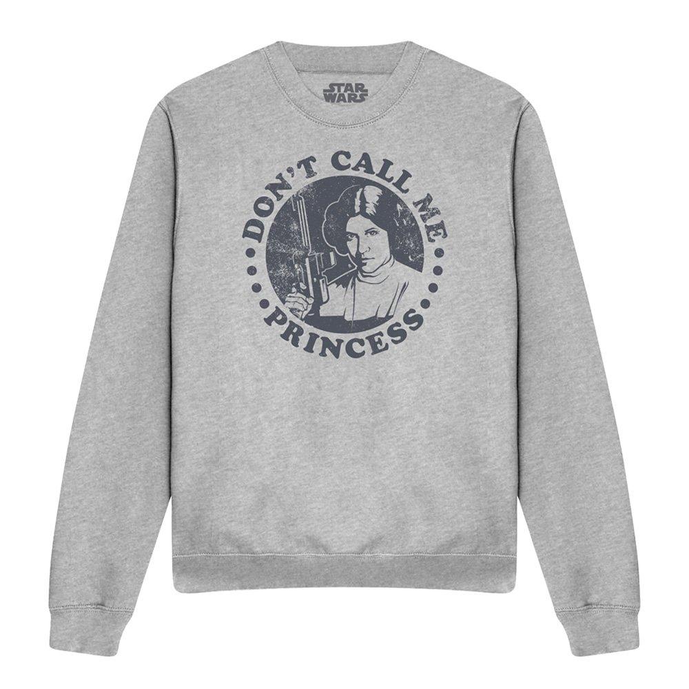 Grey - Star Wars - Star Wars DonT Call Me Princess Leia Sweatshirt - 4